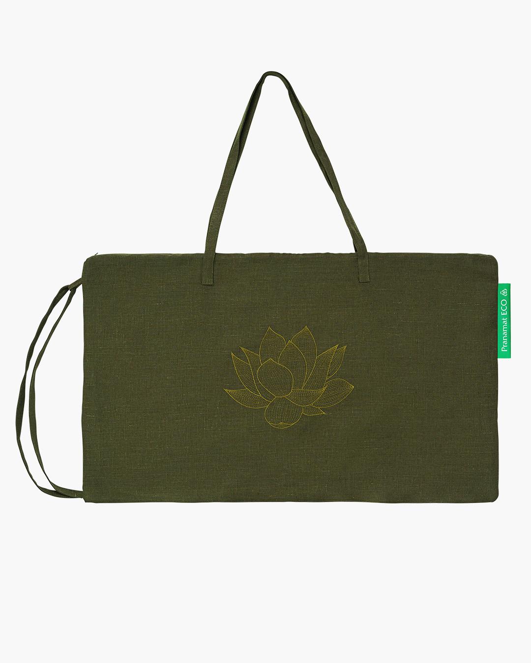 Pranamat + PranaPillow + Mini + BigBag (Olive)