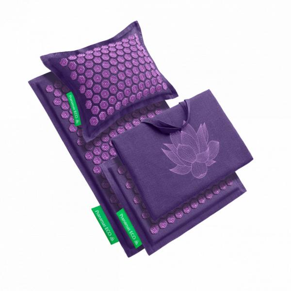 Pranamat + PranaPillow + Mini + BigBag (Lavender)